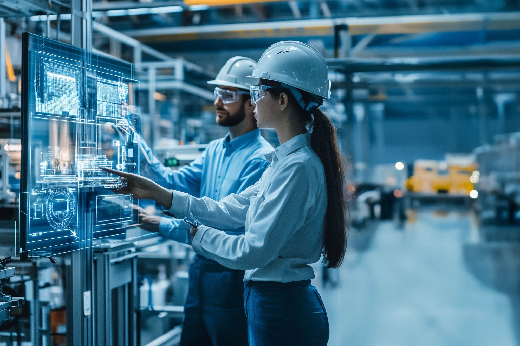 Industrial manufacturing facility — brand library case study